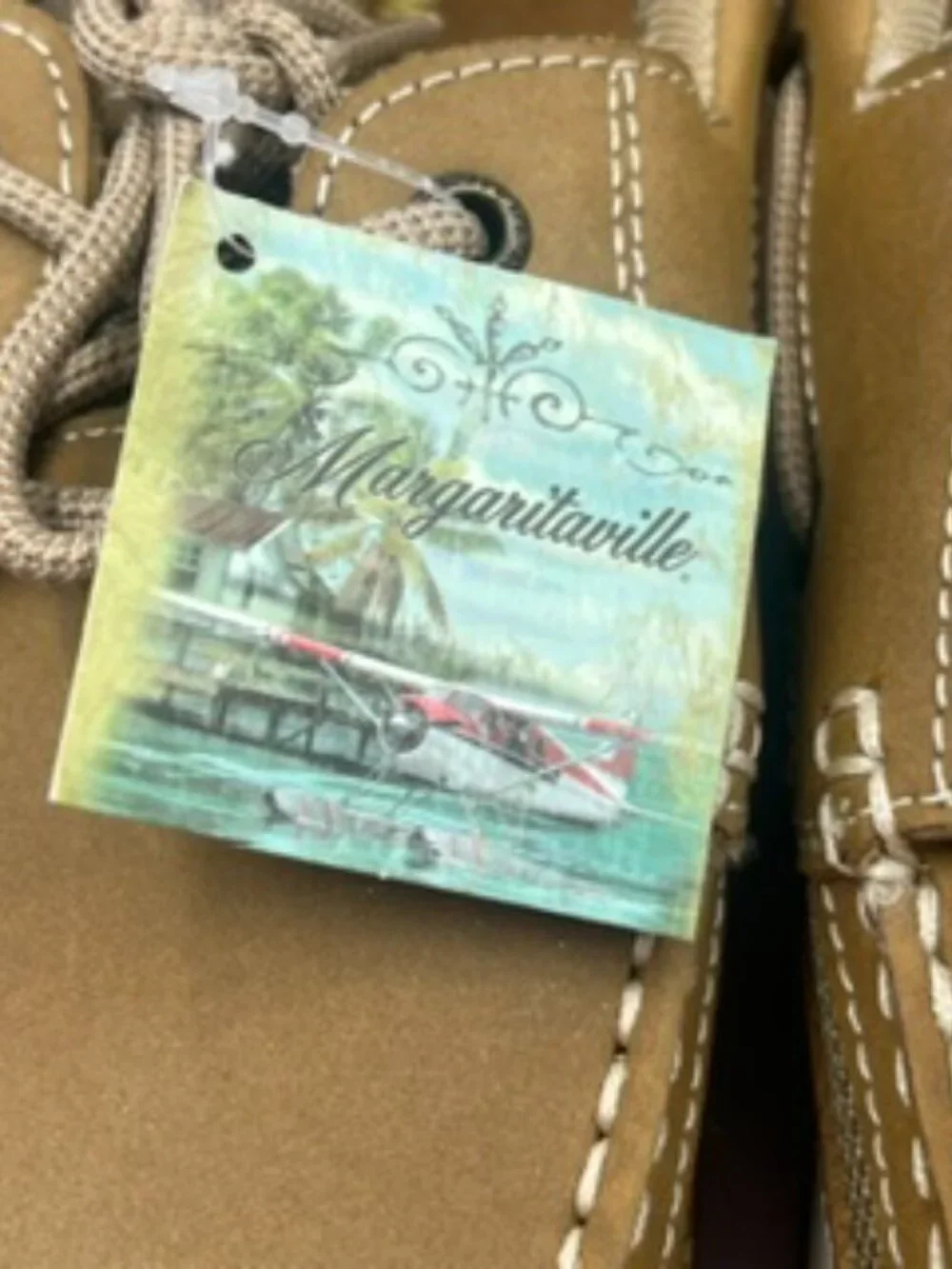 NEW Margaritaville Anchor Boat Shoes Men’s 12 Wide Lace up Leather NWT